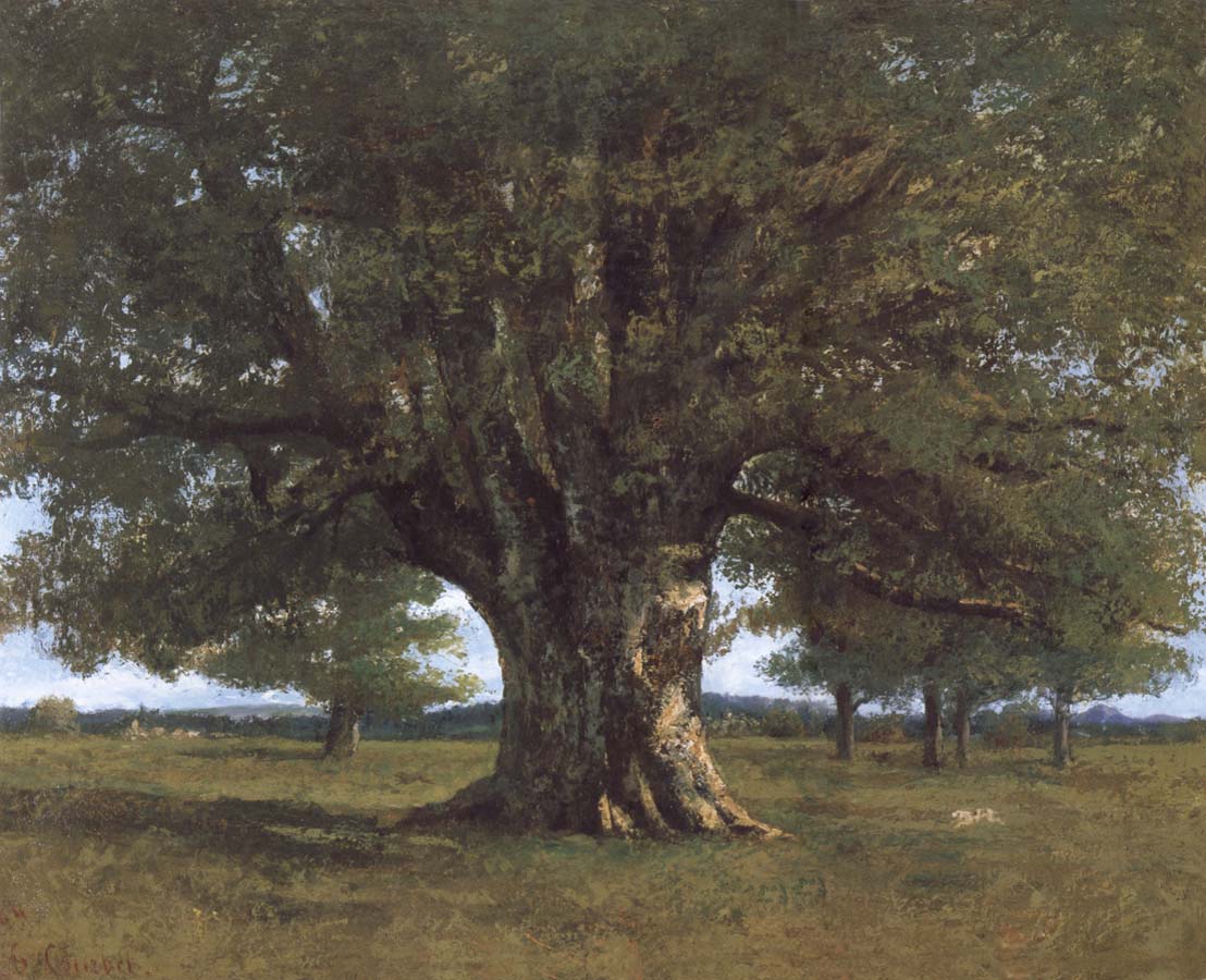 Gustave Courbet The Oak of Flagey